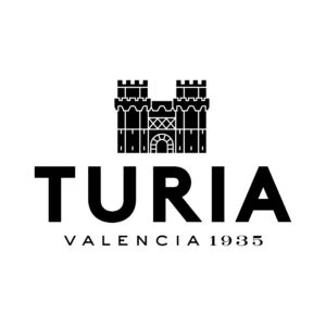 logo marca de cerveza tostada Turia